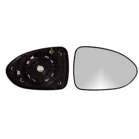 Glass rear mirrow replacement with base right