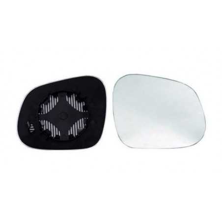 Glass rear mirrow replacement with base right