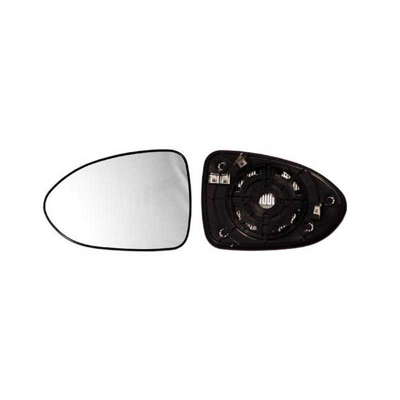 Glass rear mirrow replacement with base left