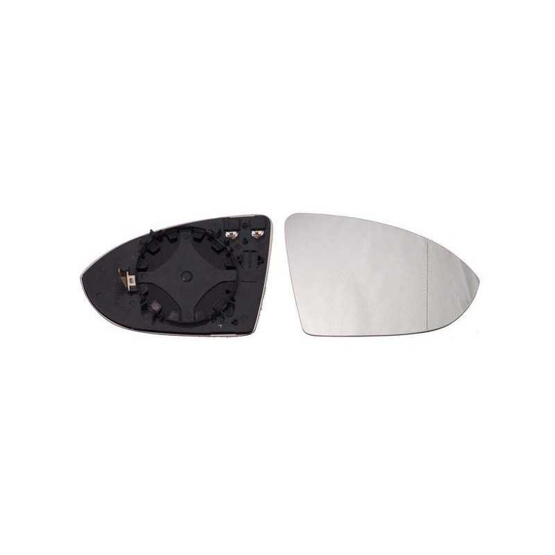 Glass rear mirrow replacement with base right