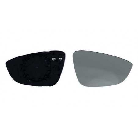 Glass rear mirrow replacement with base right