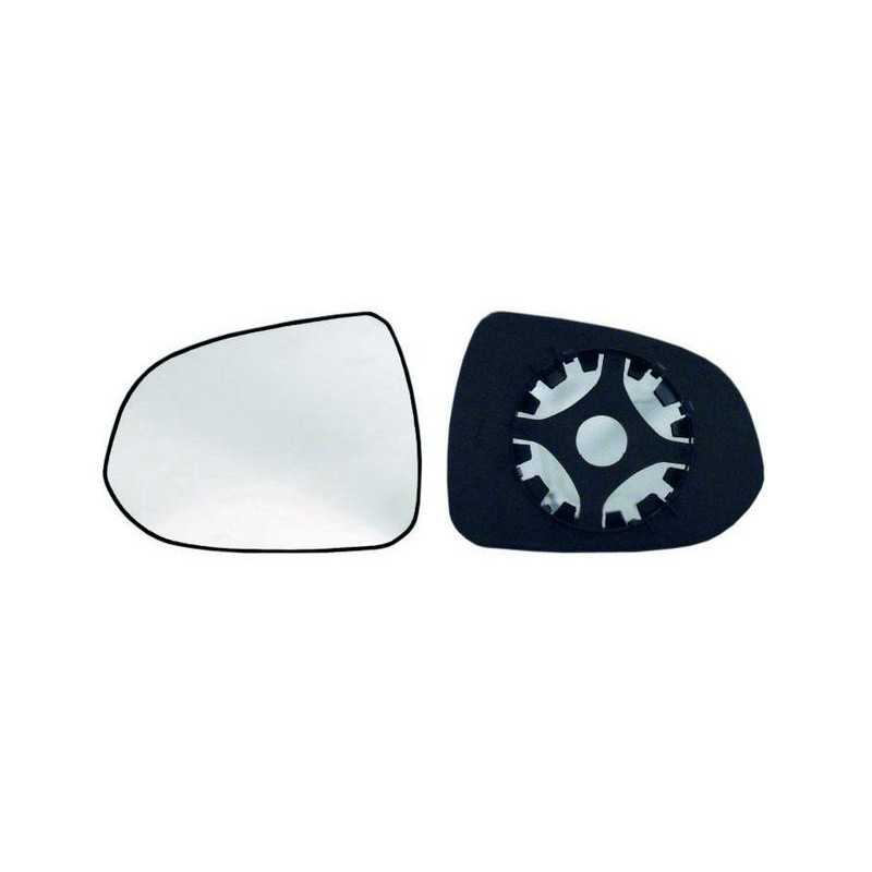 Glass rear mirrow replacement with base left
