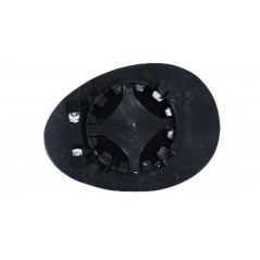 Glass rear mirrow replacement with base right