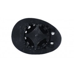 Glass rear mirrow replacement with base right