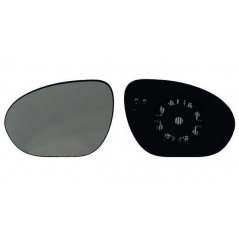 Glass rear mirrow replacement with base left
