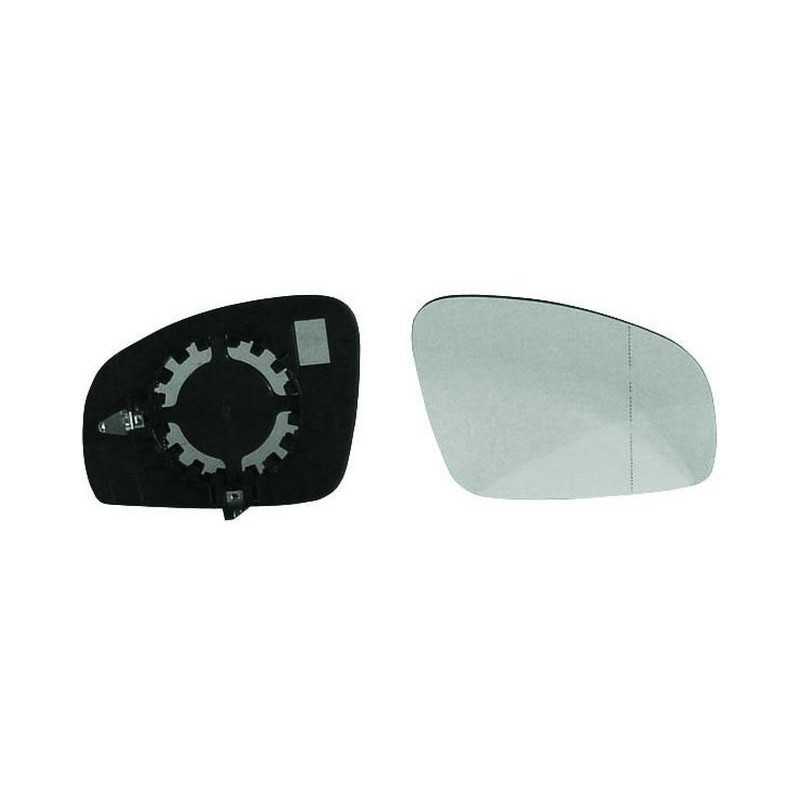 Glass rear mirrow replacement with base right