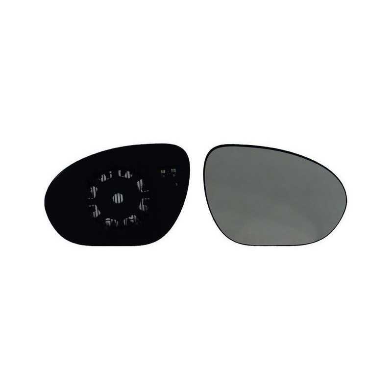 Glass rear mirrow replacement with base right