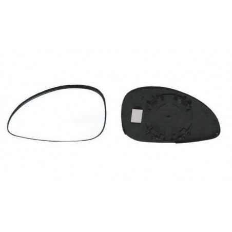 Glass rear mirrow replacement with base left
