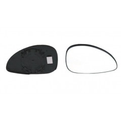 Glass rear mirrow replacement with base right