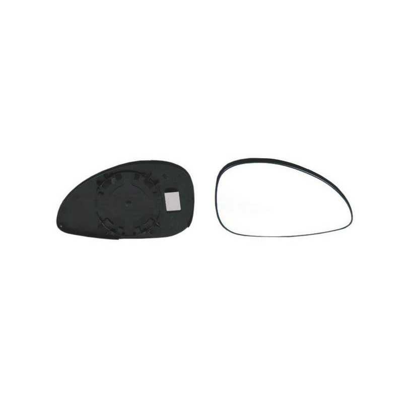 Glass rear mirrow replacement with base right