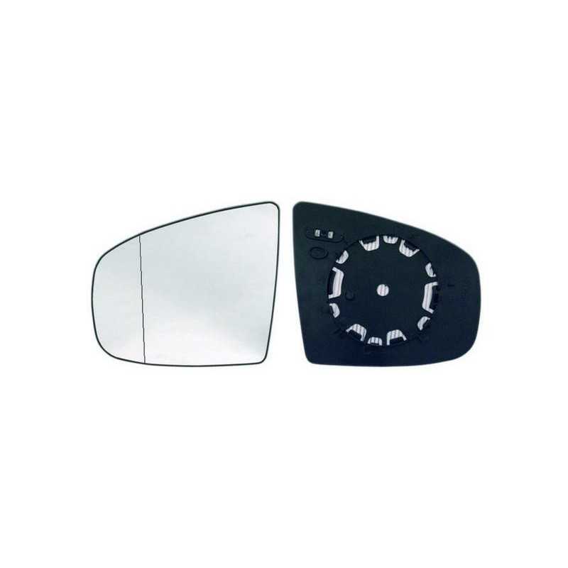 Glass rear mirrow replacement with base left