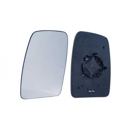 Glass rear mirrow replacement with base left