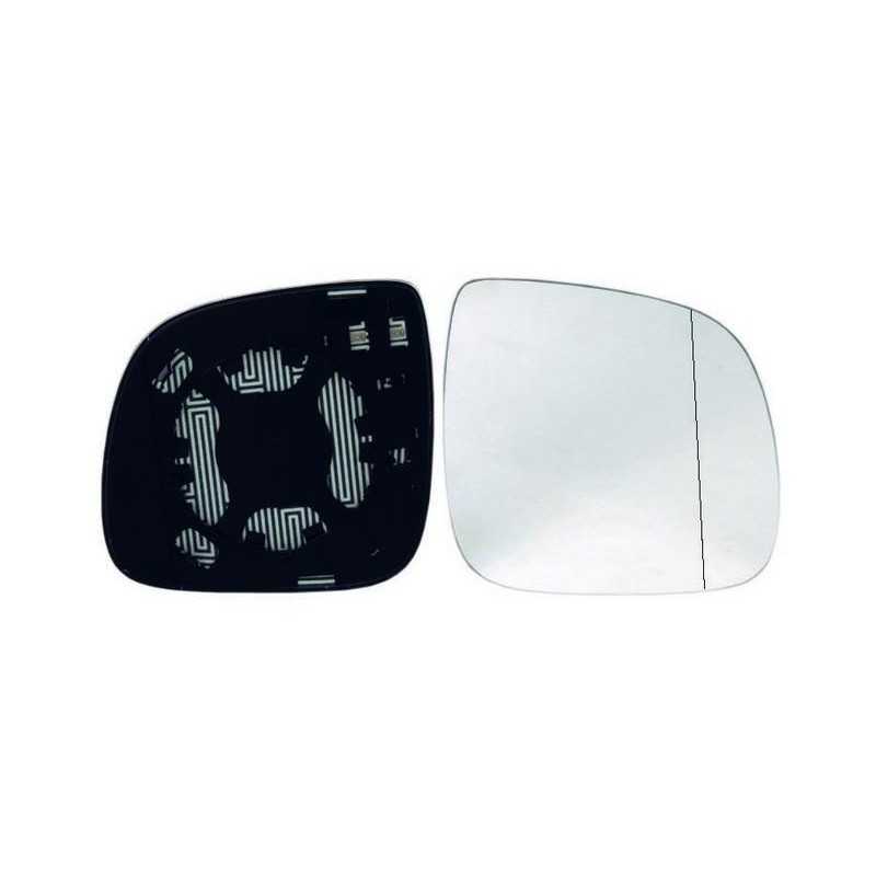 Glass rear mirrow replacement with base right