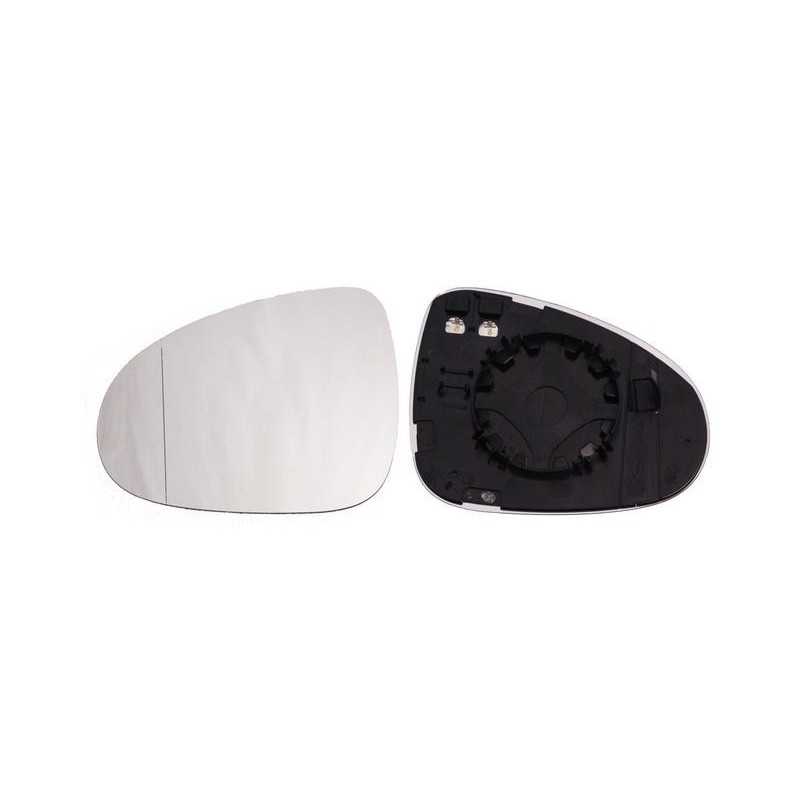 Glass rear mirrow replacement with base left