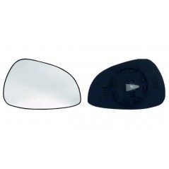 Glass rear mirrow replacement with base left