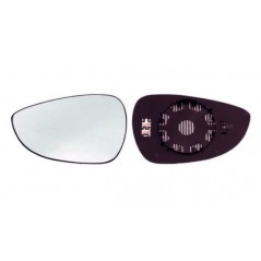 Glass rear mirrow replacement with base left