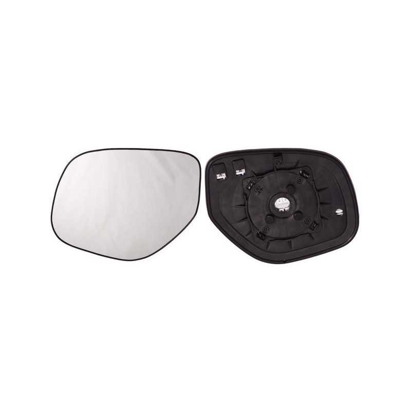 Glass rear mirrow replacement with base left