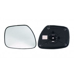 Glass rear mirrow replacement with base left