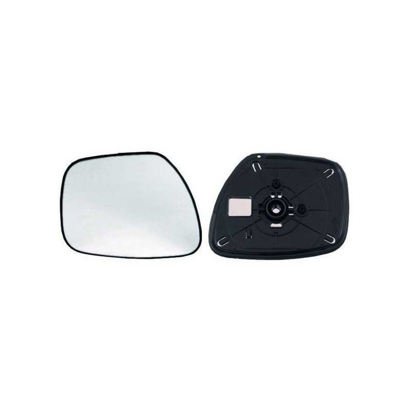 Glass rear mirrow replacement with base left