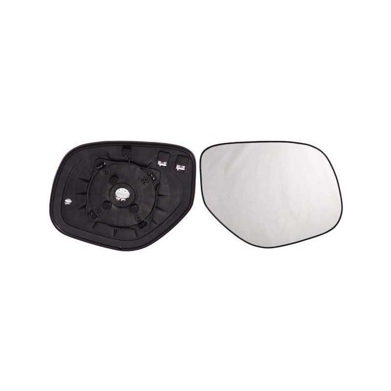 Glass rear mirrow replacement with base right