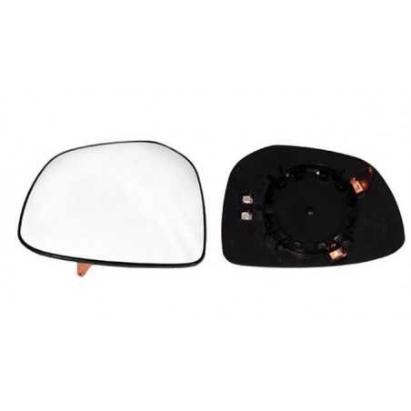 Glass rear mirrow replacement with base left