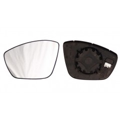 Glass rear mirrow replacement with base left