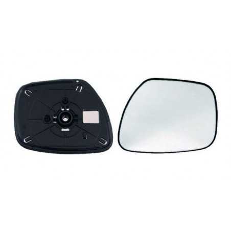 Glass rear mirrow replacement with base right