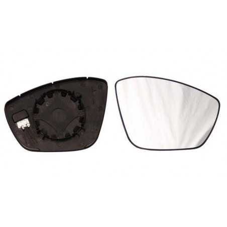 Glass rear mirrow replacement with base right