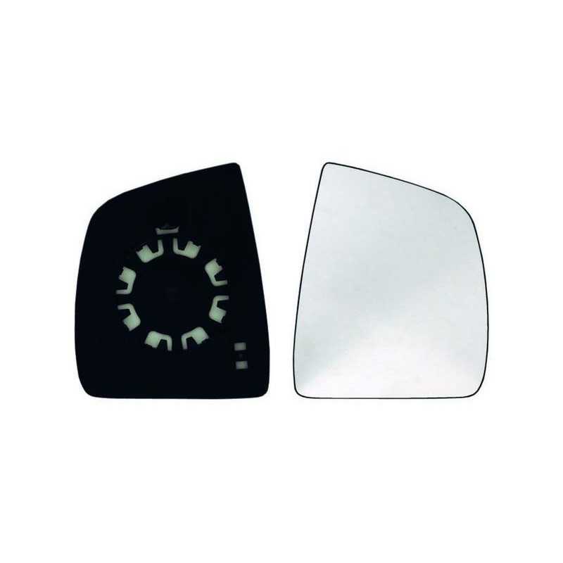 Glass rear mirrow replacement with base right