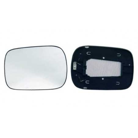 Glass rear mirrow replacement with base left