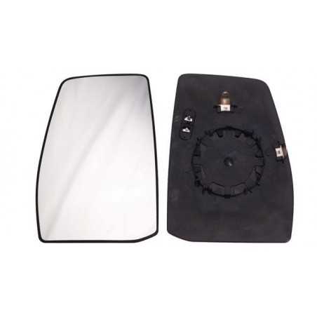 Glass rear mirrow replacement with base left