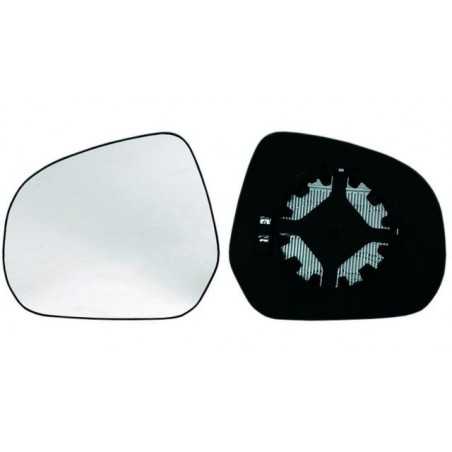 Glass rear mirrow replacement with base left