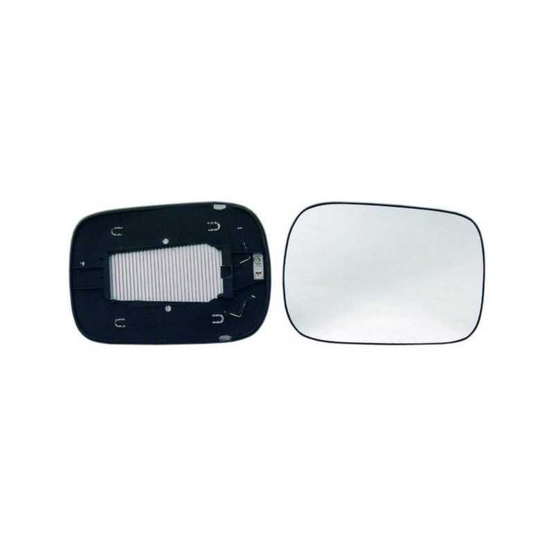 Glass rear mirrow replacement with base right