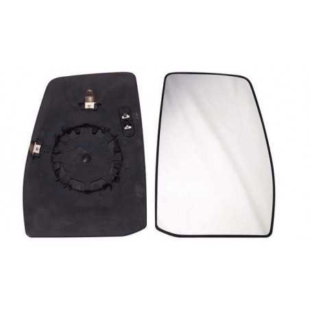 Glass rear mirrow replacement with base right