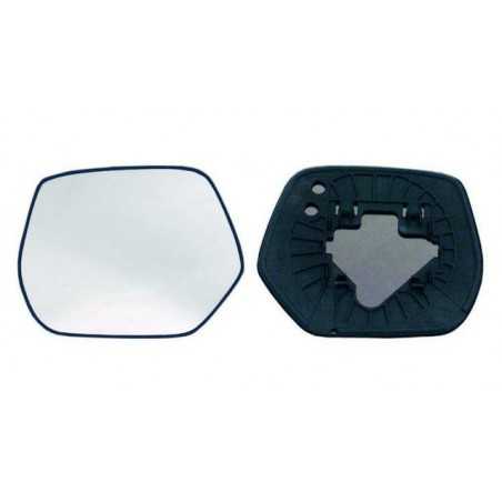 Glass rear mirrow replacement with base left