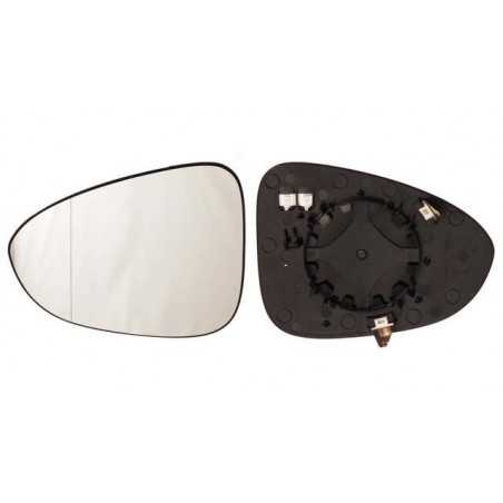 Glass rear mirrow replacement with base left