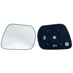 Glass rear mirrow replacement with base left