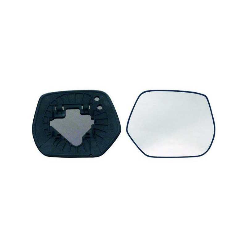 Glass rear mirrow replacement with base right