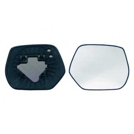 Glass rear mirrow replacement with base right