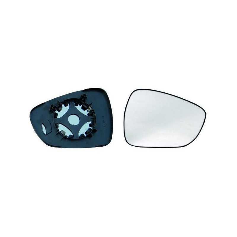 Glass rear mirrow replacement with base right