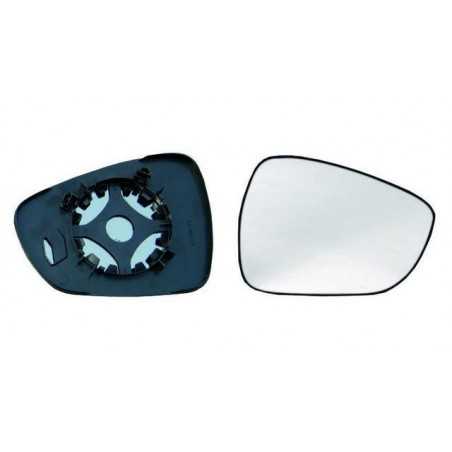 Glass rear mirrow replacement with base right