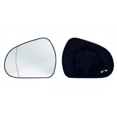 Glass rear mirrow replacement with base left