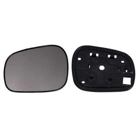 Glass rear mirrow replacement with base left