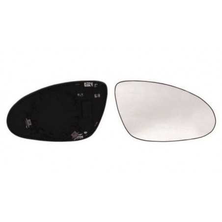 Glass rear mirrow replacement with base left