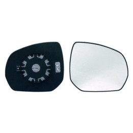 Glass rear mirrow replacement with base right