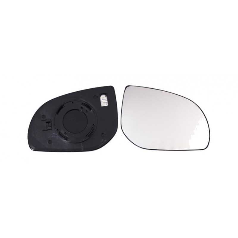 Glass rear mirrow replacement with base right