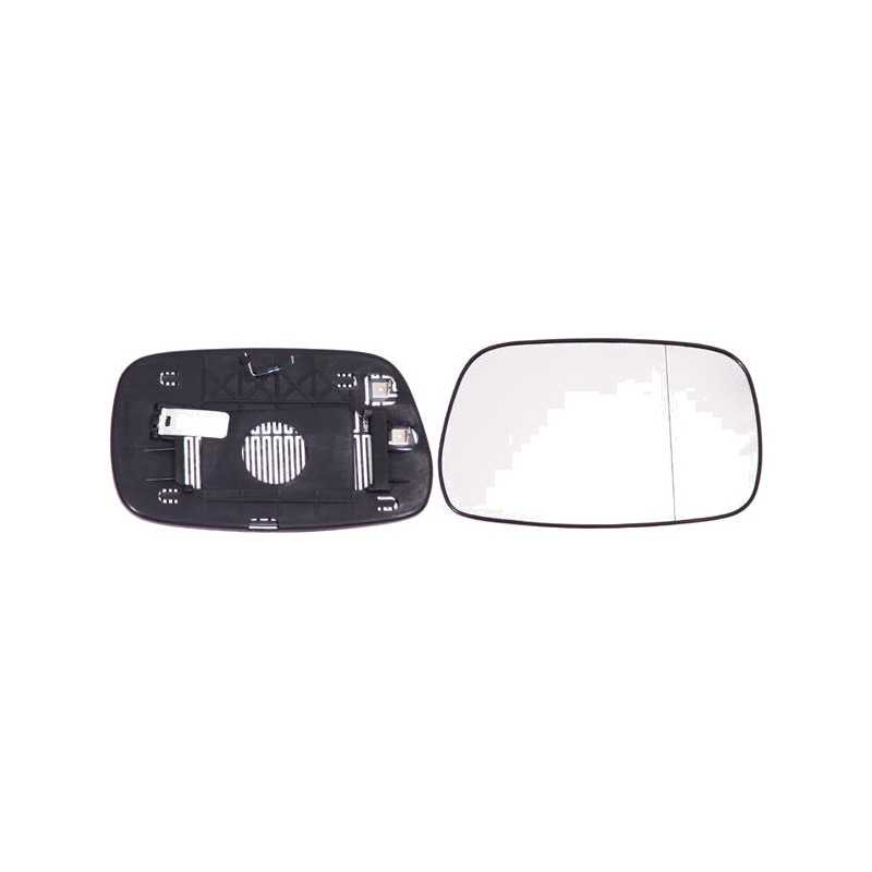 Glass rear mirrow replacement with base right