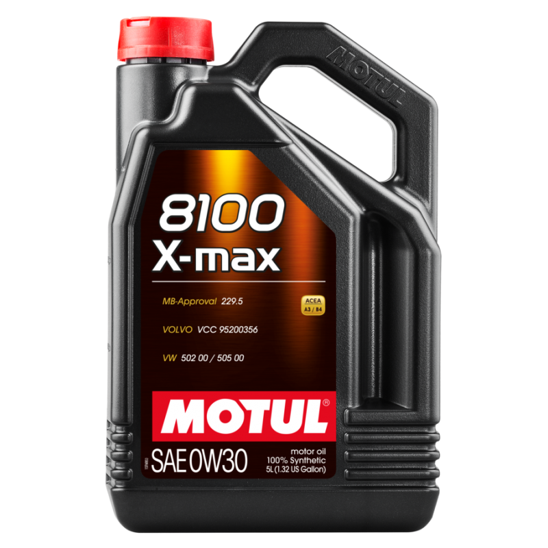 MOTUL Aceite lubricante para motor 8100 X-MAX 0W30 5L 106571