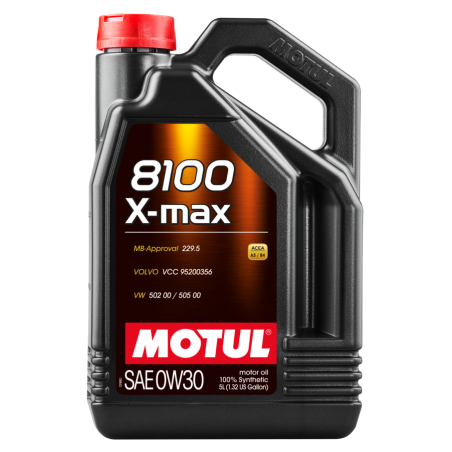 MOTUL Aceite lubricante para motor 8100 X-MAX 0W30 5L 106571
