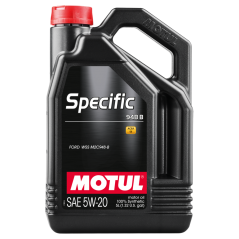 MOTUL Aceite lubricante 100% sintético SPECIFIC RN 0720 5W30 5L para motores diésel con filtro de partículas 102209